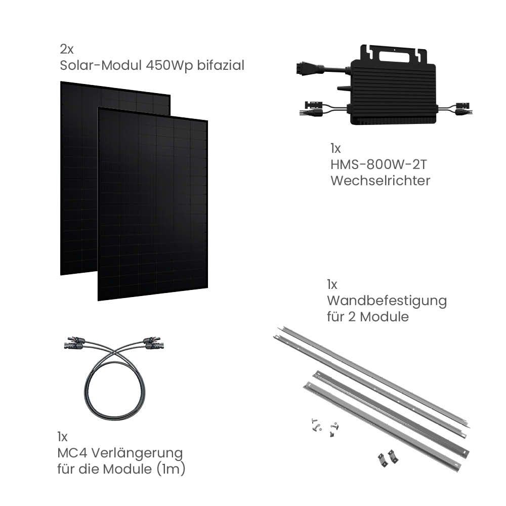 20465 Greensolar Testsieger Balkonkraftwerk Wand 900 800 09 20465 Greensolar Testsieger Balkonkraftwerk Wand 900 800 09