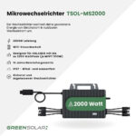 10003 Greensolar Tsun Mikrowechselrichter 2000w Mit Wifi Tsol Ms2000 02