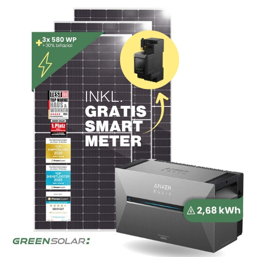 20439 1740wp Mit Anker 3 + Smart Meter
