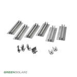 25042 Greensolar Wandbefestigung Fuer 3 Module Zur Hochkant Oder Quermontage 01