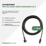 13125 Greensolar Anker Solix Solarbank 2 3 Schukokabel 15m 02