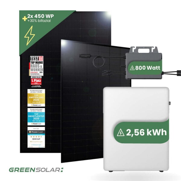 20460 Greensolar Balkonkraftwerk 900 800 Mit Balkonkraftwerkspeicher Solmate 3 01