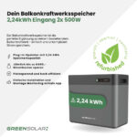 10117 Greensolar Balkonkraftwerkspeicher V2 Refurbished 02