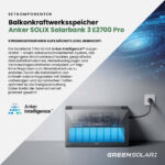 20462 Greensolar Balkonkraftwerk 3600 800 Mit Balkonkraftwerkspeicher Anker Solix Solarbank 3 08