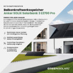 20462 Greensolar Balkonkraftwerk 3600 800 Mit Balkonkraftwerkspeicher Anker Solix Solarbank 3 09