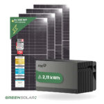 20500 Greensolar Balkonkraftwerk 2320 800 Mit Balkonkraftwerkspeicher Avocado 01