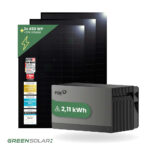 20504 Greensolar Balkonkraftwerk 1350 800 Mit Balkonkraftwerkspeicher Avocado 01