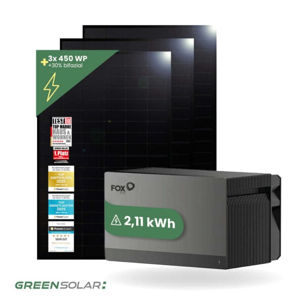 20504 Greensolar Balkonkraftwerk 1350 800 Mit Balkonkraftwerkspeicher Avocado 01