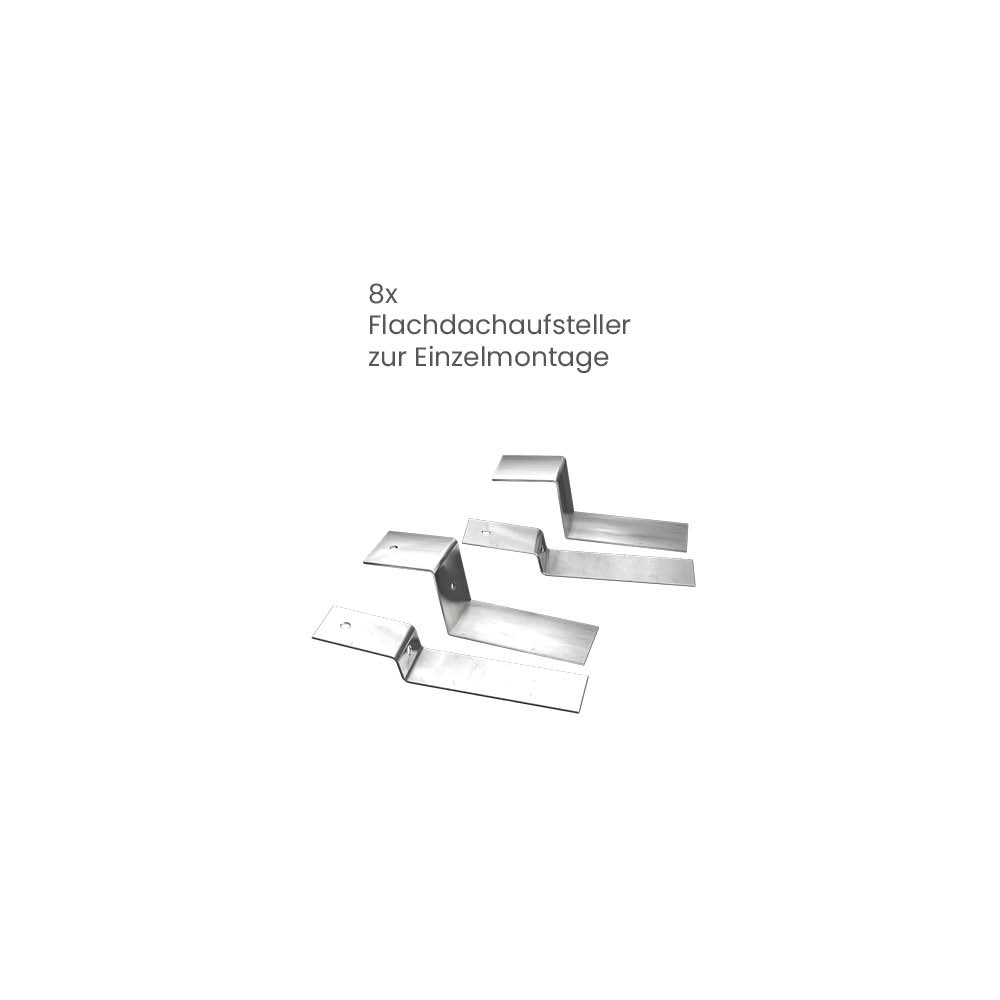 26003 Greensolar Flachdachaufsteller Fuer 8 Module Zur Einzelmontage 03 26003 Greensolar Flachdachaufsteller Fuer 8 Module Zur Einzelmontage 03