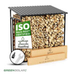 60000 Greensolar Kaminholzregal