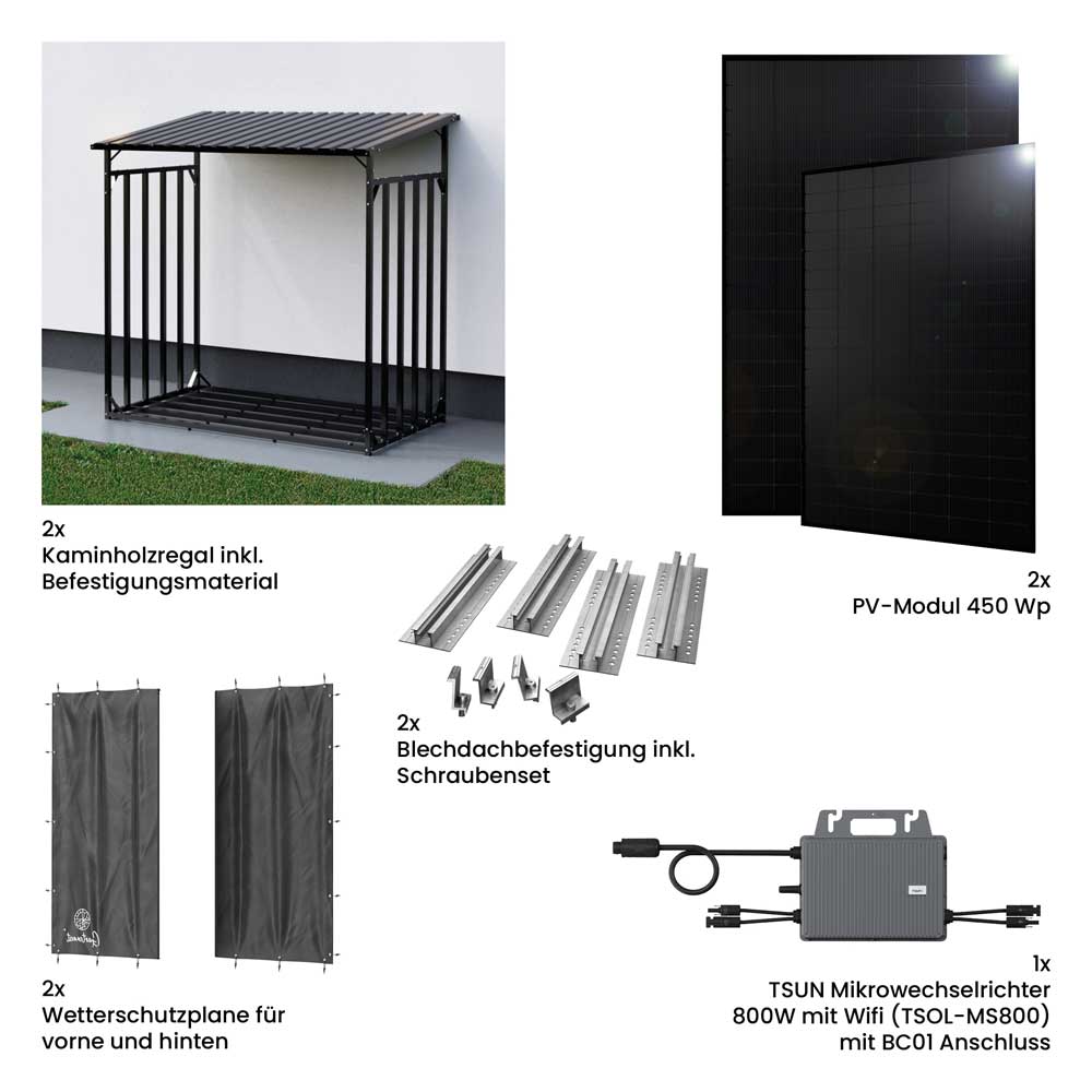 20615 Greensolar Kaminholzregal 900 800 Mit Plane10 20615 Greensolar Kaminholzregal 900 800 Mit Plane10