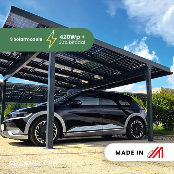 23106 Carport 1 Stellplatz Glas Glas–2kn–3,78kwp Inkl 10kwp Hybrid Wr 01